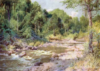 シュテルン川沿い